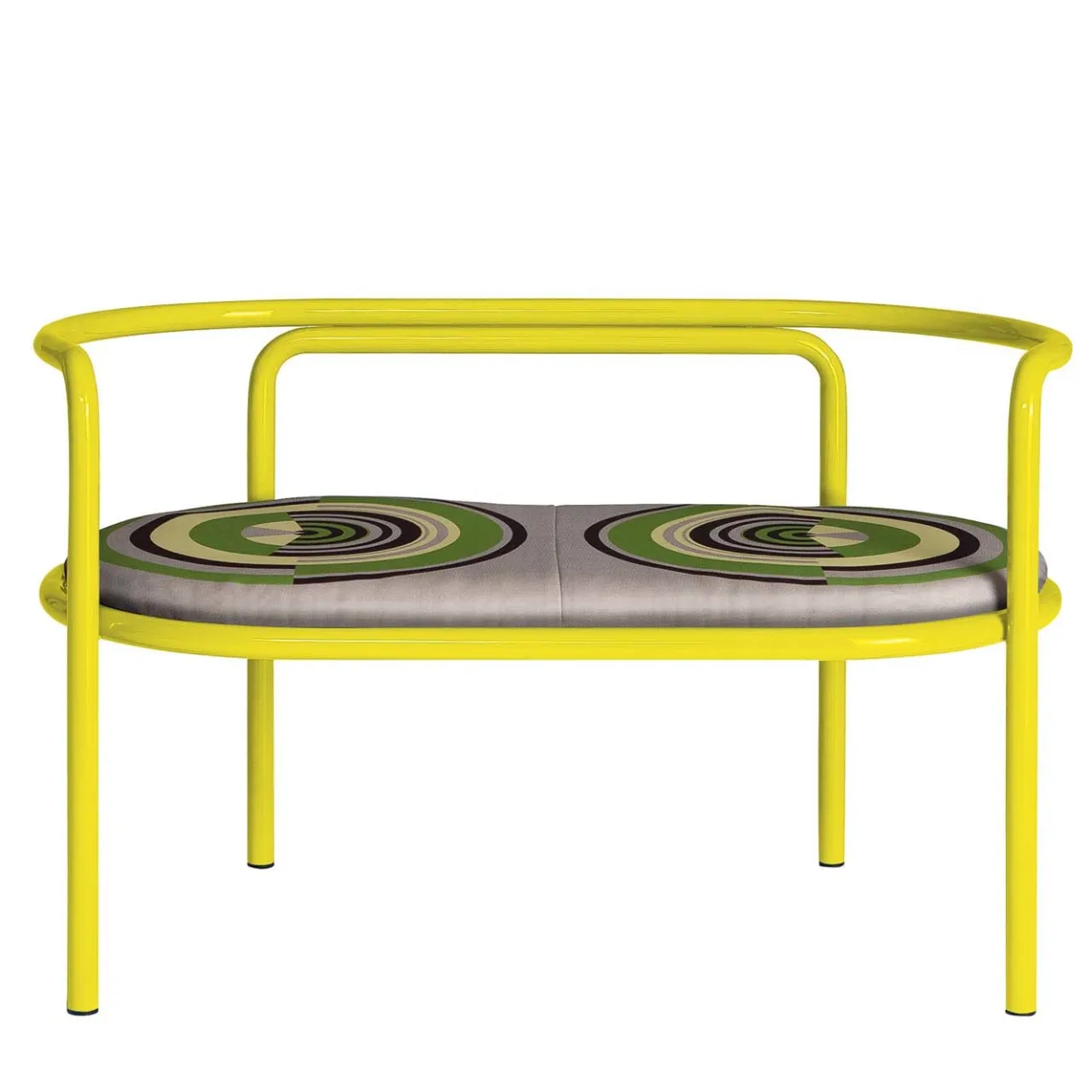 Exteta Outdoor Sofas & Benches<Locus Solus Yellow Loveseat by Gae Aulenti