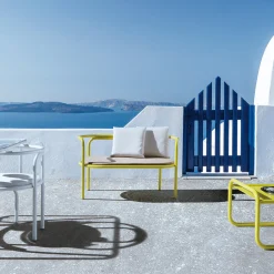 Exteta Outdoor Sofas & Benches<Locus Solus Yellow Loveseat by Gae Aulenti