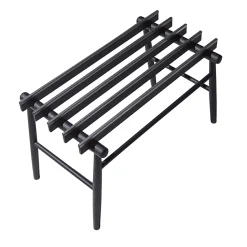 Internoitaliano Benches<Lodi Black Luggage Rack by Giulio Iacchetti