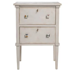 Porte Italia Nightstands<Lombardia Nightstand with Marble Elements