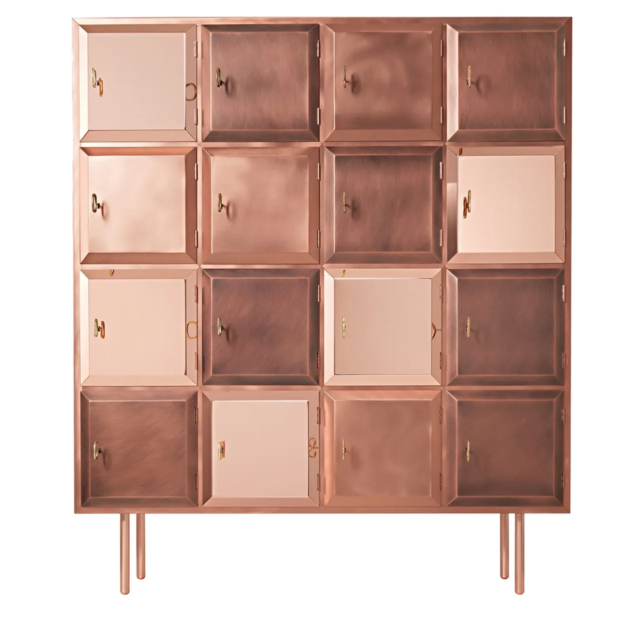 De Castelli Cabinets<Longing Copper Cabinet by Nika Zupank