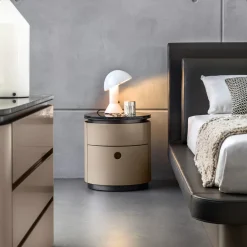 ReDéco Nightstands<Loop Night Table with Marble Top
