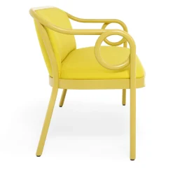 Gebrüder Thonet Vienna GmbH (GTV) – Wiener GTV Design Benches<Loop Yellow Banquette by India Mahdavi