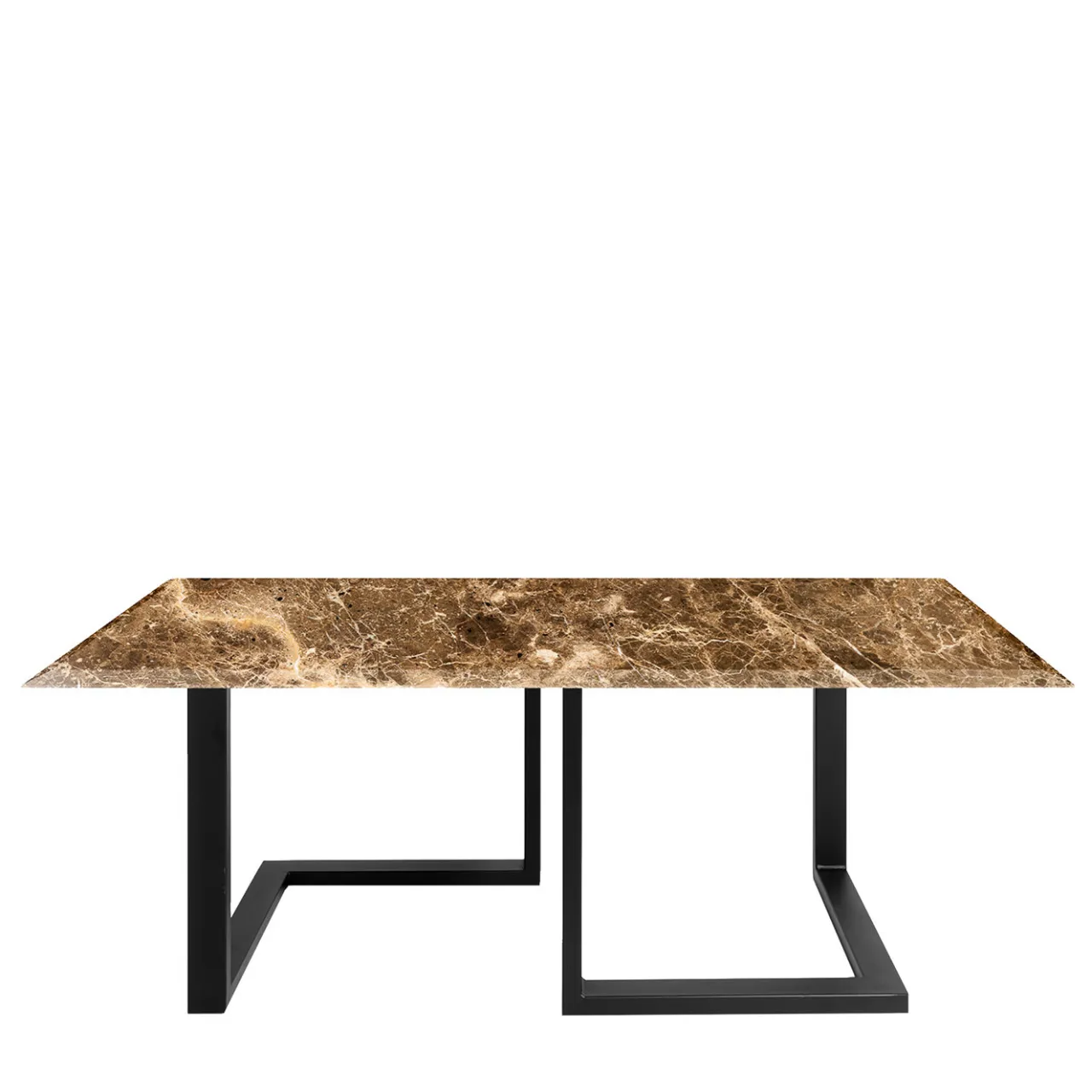 La Sartoria del Marmo by Lombardi Marmi Dining Tables<Loreto Marron Emperador Dining Table