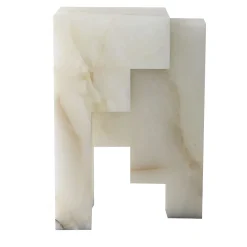 Pietro Franceschini Side Tables<Los Tres Deseos White Onyx Side Table
