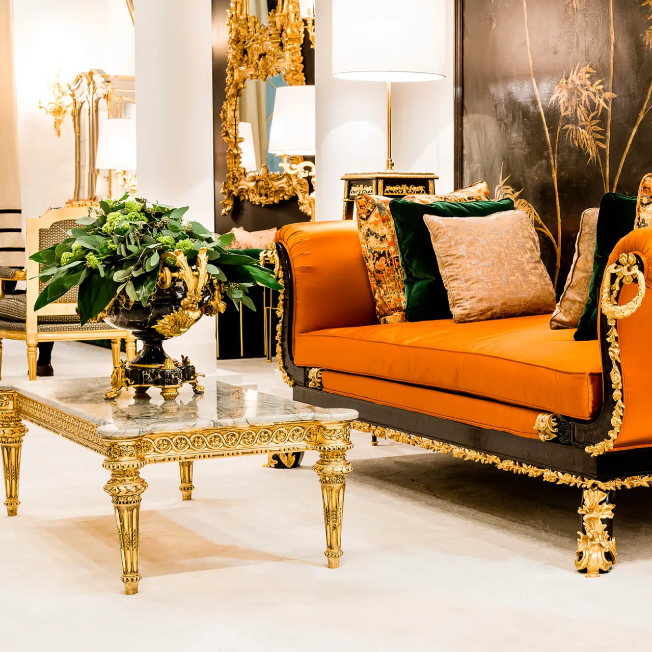 CG Capelletti Chaises<Louis XV Style Daybed