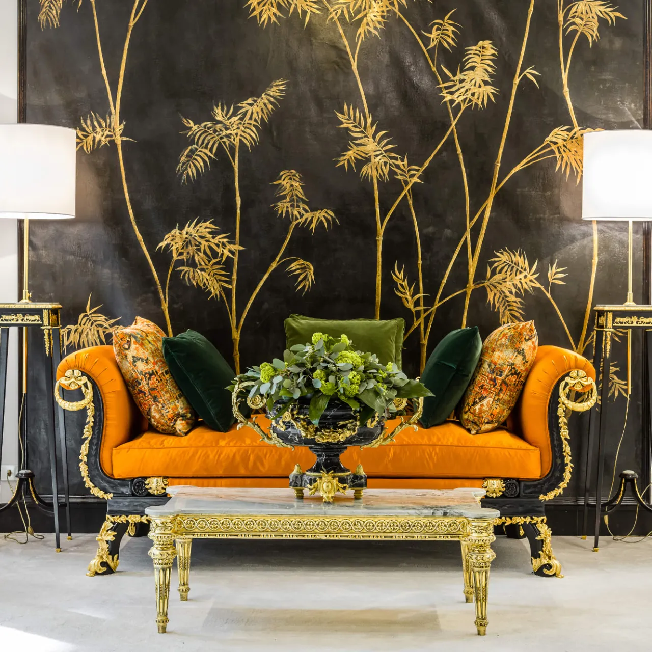 CG Capelletti Chaises<Louis XV Style Daybed
