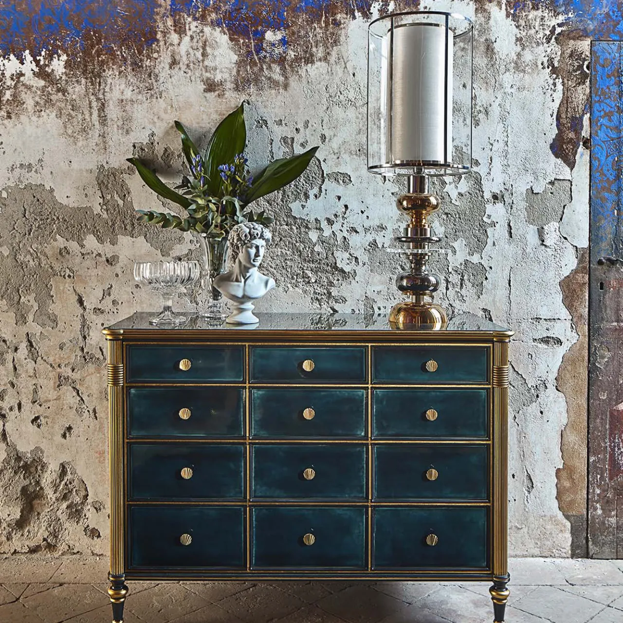 Salda Dressers<Louis XVI Beechwood Sideboard 8713