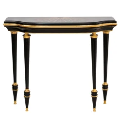 CG Capelletti Consoles<Louis XVI Black Console