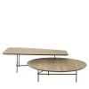 Sitia Nesting Tables<Lovers Brown Walnut Canaletto Nesting Table
