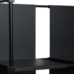 Chelini Bookcases<Ludo Modular Black Bookcase by Filippo Montaina