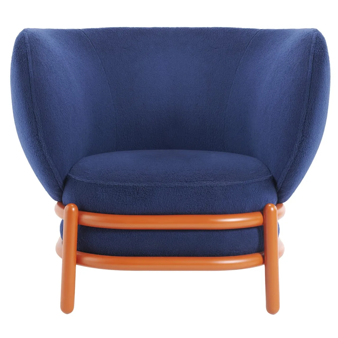 Gebrüder Thonet Vienna GmbH (GTV) – Wiener GTV Design Lounge Chairs<Luftballon Orange & Blue Lounge Chair