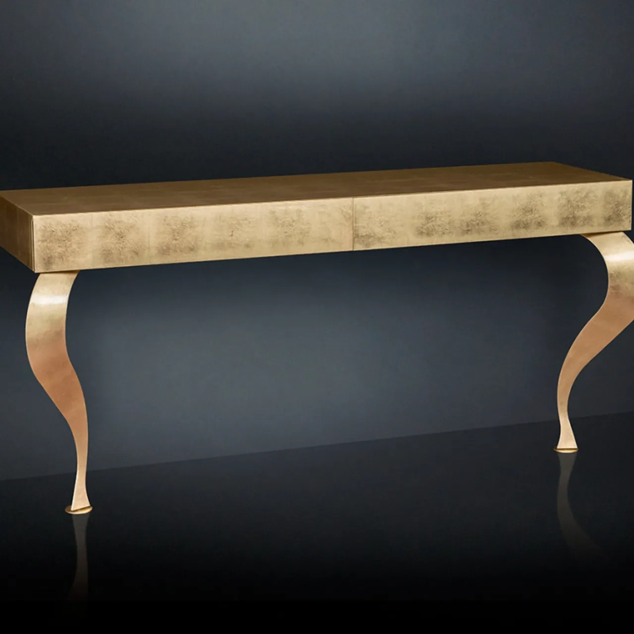 VGnewtrend Consoles<Luigi Gold Leaf Console