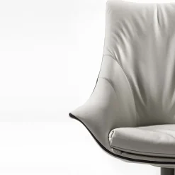 Enrico Pellizzoni Office Chairs<Lullaby White Swivel Office Chair