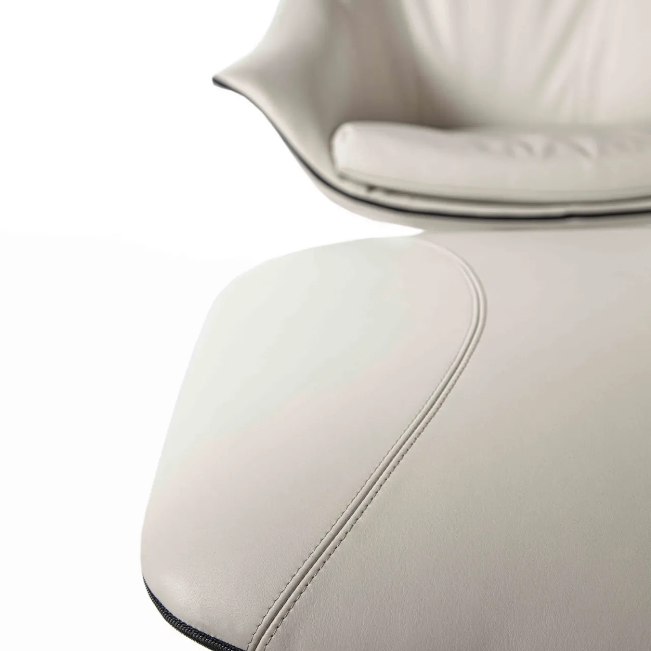 Enrico Pellizzoni Office Chairs<Lullaby White Swivel Office Chair