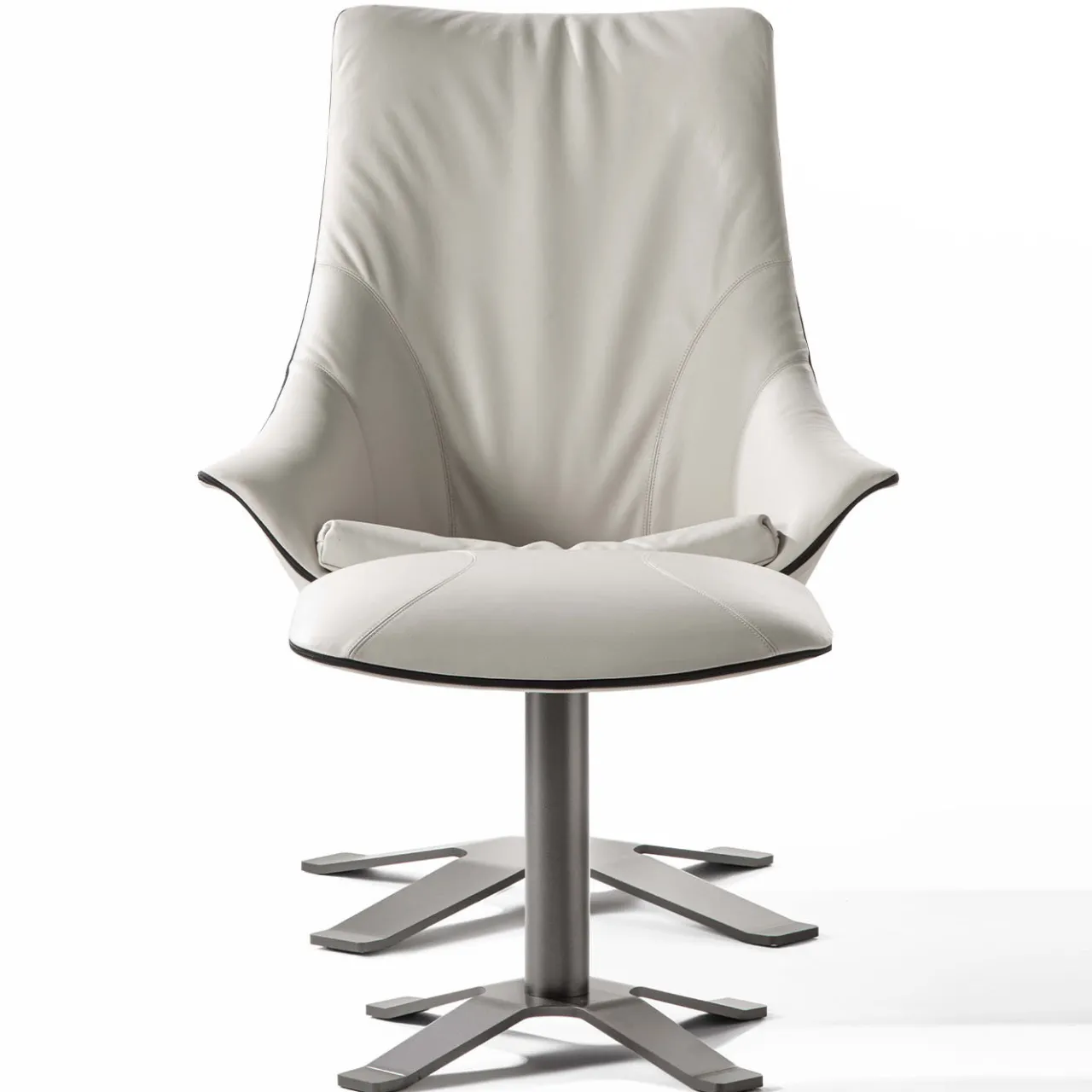Enrico Pellizzoni Office Chairs<Lullaby White Swivel Office Chair