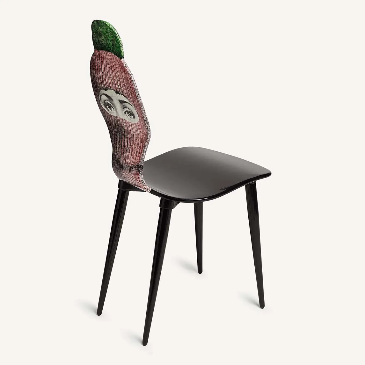 Fornasetti Chairs<Lux Gstaad Pink and Green Chairs