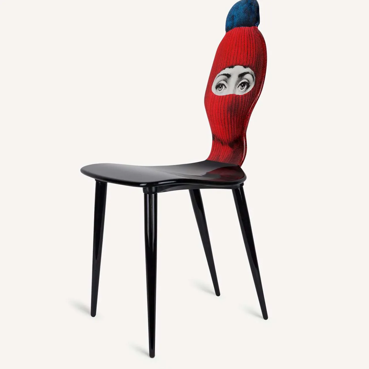 Fornasetti Chairs<Lux Gstaad Red And Blue Chair