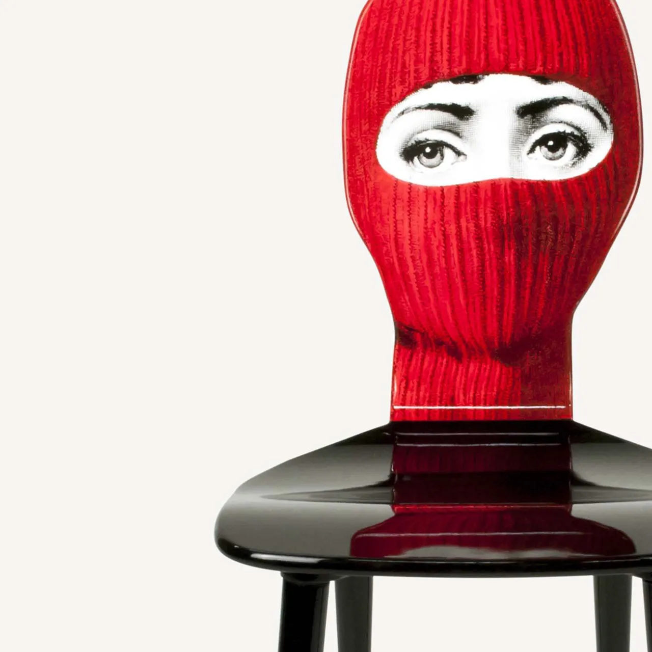 Fornasetti Chairs<Lux Gstaad Red And Yellow Chair