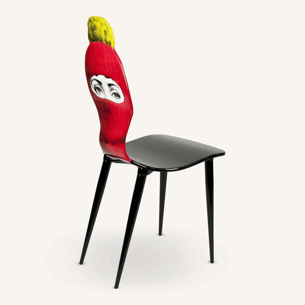 Fornasetti Chairs<Lux Gstaad Red And Yellow Chair