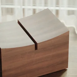 Tato Stools<Élysée Curved Walnut Stool