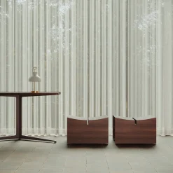 Tato Stools<Élysée Curved Walnut Stool
