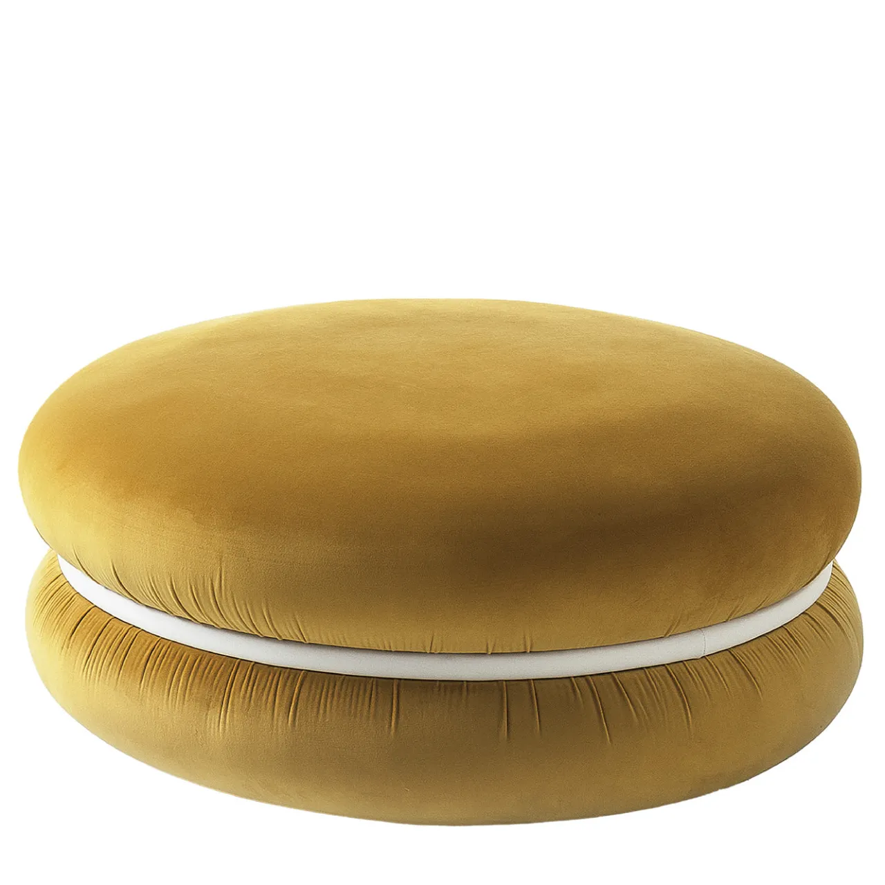 Innova Ottomans & Poufs<Macaron Mustard Pouf