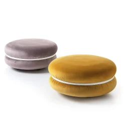 Innova Ottomans & Poufs<Macaron Mustard Pouf