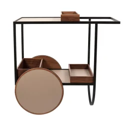 Pinetti Serving Tables<Magenta Serving Trolley