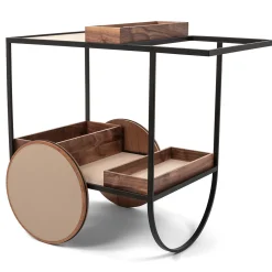 Pinetti Serving Tables<Magenta Serving Trolley