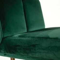 Puravisione Bar Stools<Magnetik Forest Green Velvet Bar Stool