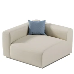 Braid Outdoor Outdoor Sofas & Benches<Mahè Left Angular Seat Module by Angeletti & Ruzza