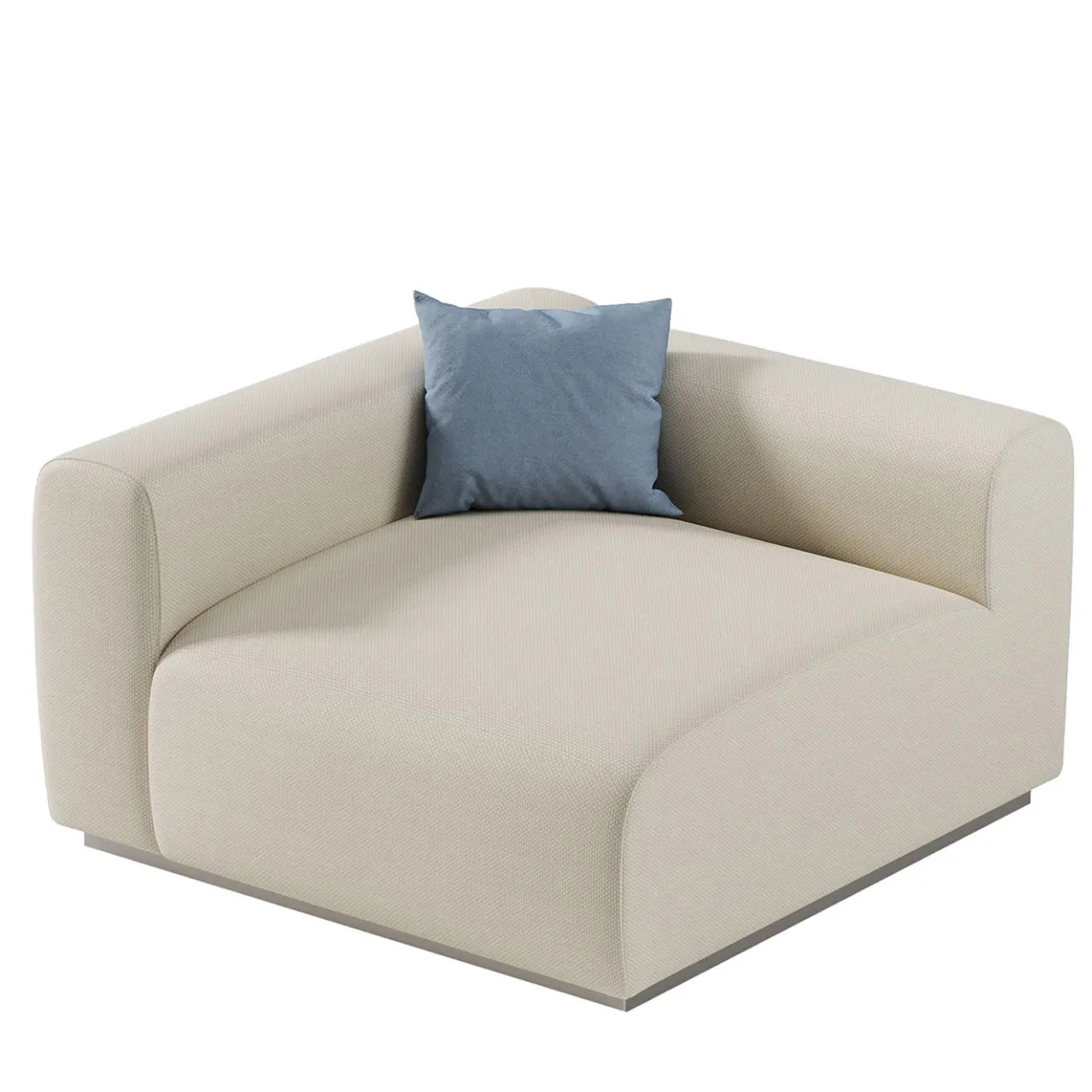 Braid Outdoor Outdoor Sofas & Benches<Mahè Left Angular Seat Module by Angeletti & Ruzza
