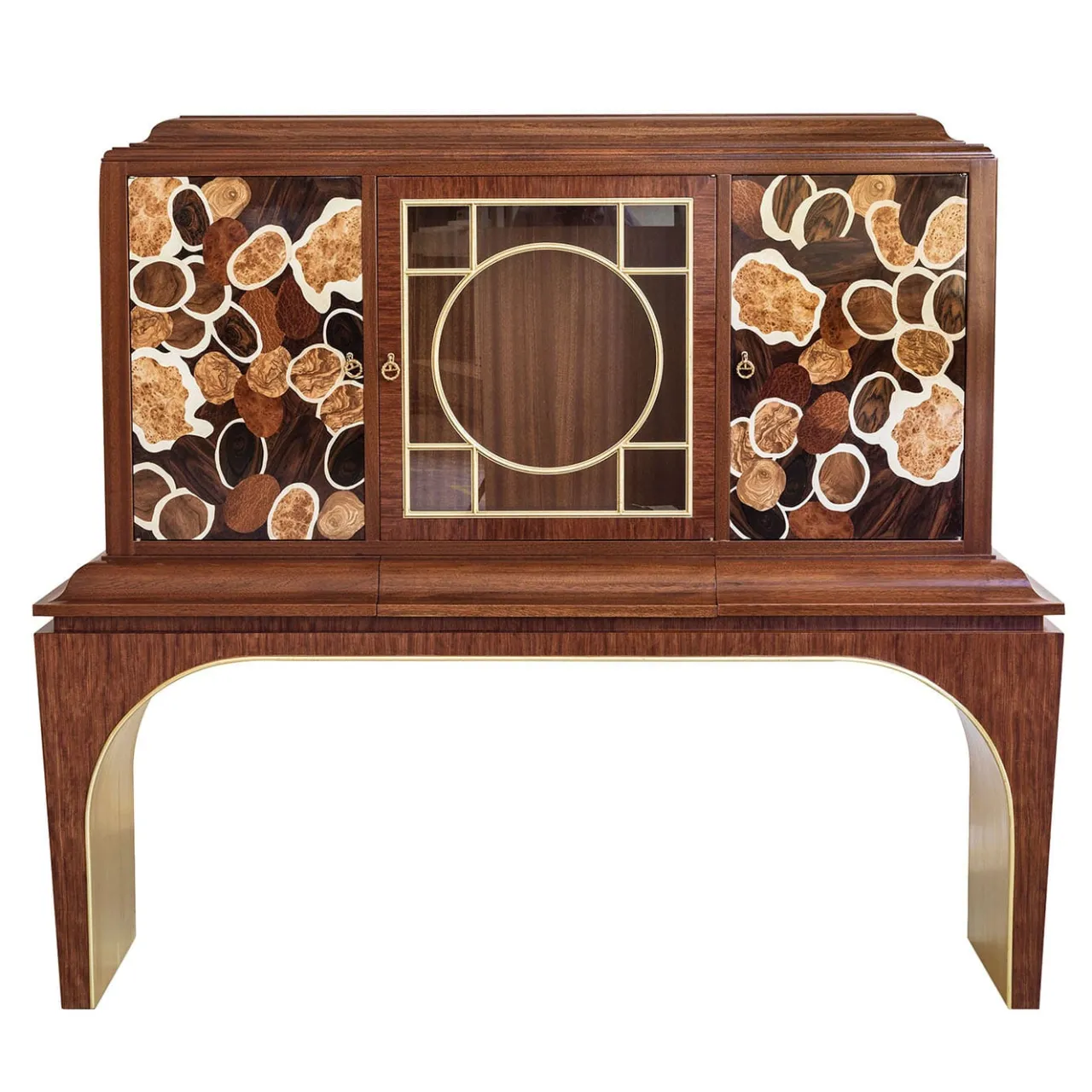 Provasi Cabinets<Mahogany And Bunga Wood Cabinet