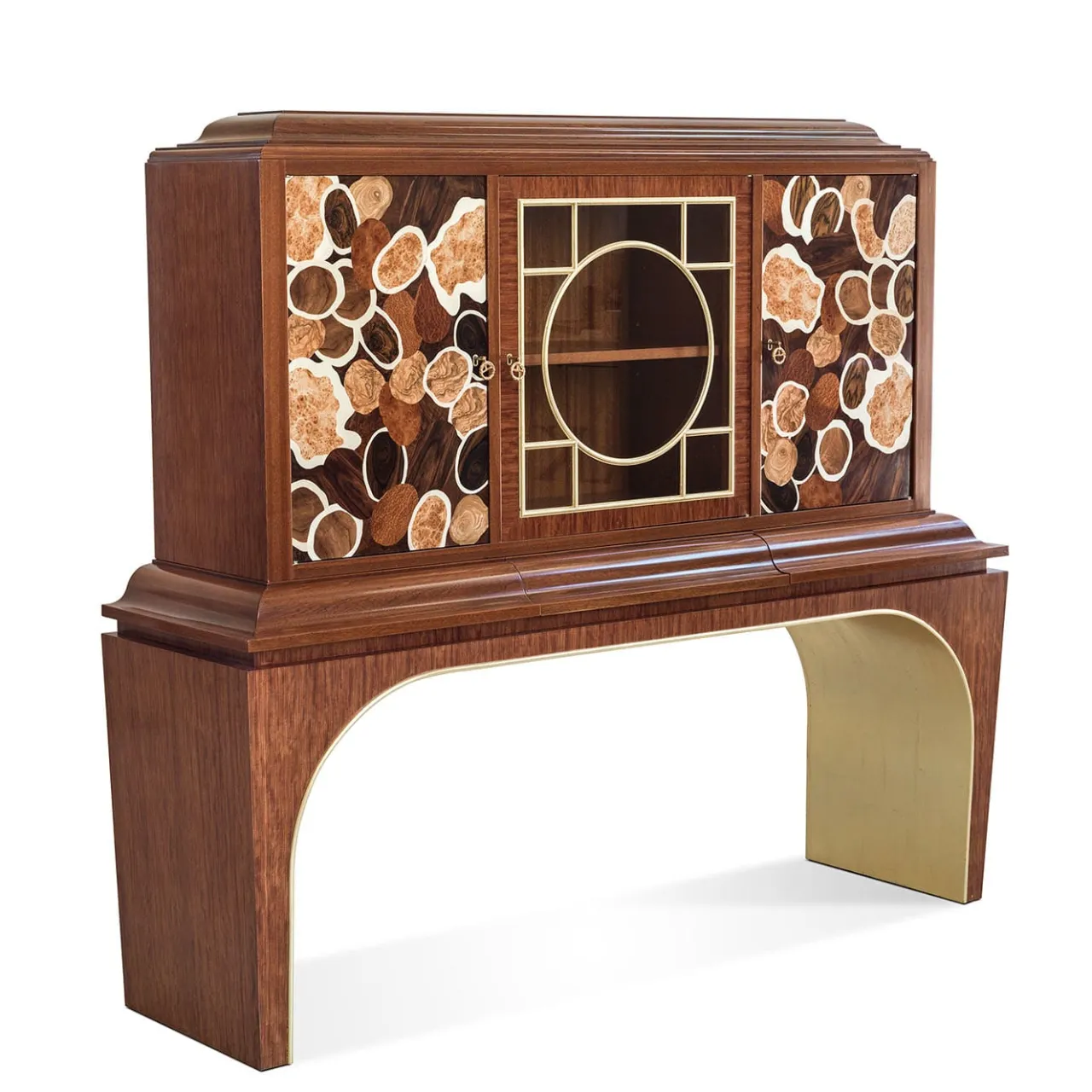 Provasi Cabinets<Mahogany And Bunga Wood Cabinet