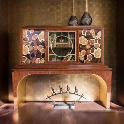 Provasi Cabinets<Mahogany And Bunga Wood Cabinet