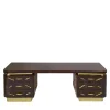 Luca Polato Desk & Writing Tables<Mahogany Briar Root Writing Desk