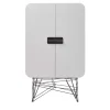 Black Tie Cabinets<Mai Tai 2-Door White-Gray Cupboard
