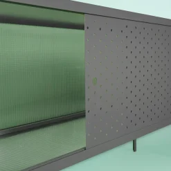 Giacopini Sideboards Buffets<Maia Gray Metal Sideboard