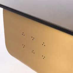 FROMM. Coffee Tables<Maiz Small Glass and Steel Coffee Table