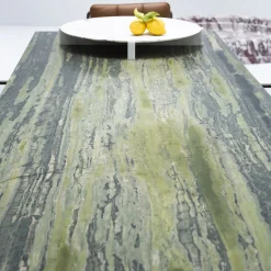 Kreoo Dining Tables<Majesty Verde Bamboo Marble Dining Table