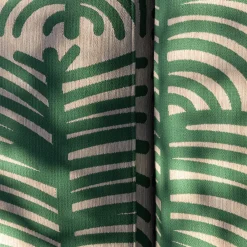 Jwana Hamdan Outdoor Sofas & Benches<Majlis Green Textile Sofa Composition 216L + 216R