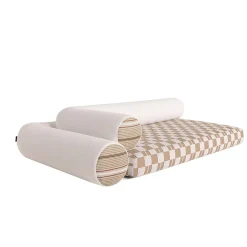Jwana Hamdan Outdoor Sofas & Benches<Majlis On Floor White Modular Left Sofa