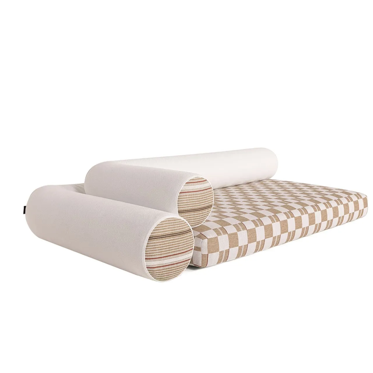 Jwana Hamdan Outdoor Sofas & Benches<Majlis On Floor White Modular Left Sofa
