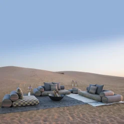 Jwana Hamdan Outdoor Sofas & Benches<Majlis Right-Sided Floor Seating System