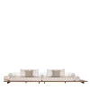 Jwana Hamdan Outdoor Sofas & Benches<Majlis White Composition 216L + 266R Sofa