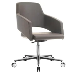 Sitia Office Chairs<Major A Y Castors Medium Grey Armchair
