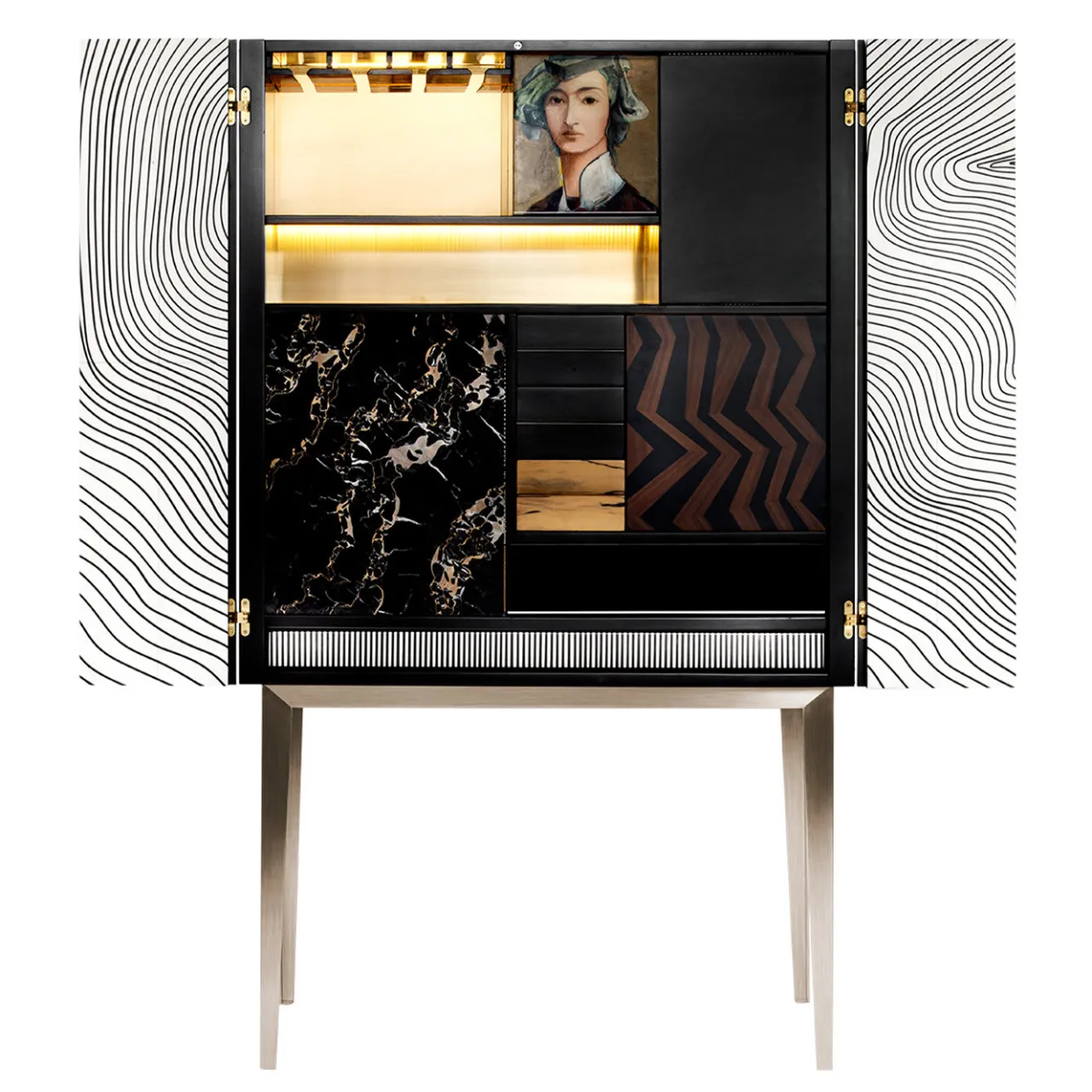 Hebanon Fratelli Basile - 1830 Cabinets<Majord' Home Cabinet