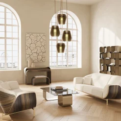 FROMM. Bookcases<Maktaba Gold Large Wall Unit