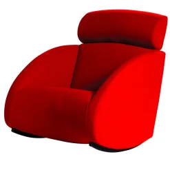 Baleri Italia Armchairs<Mama Red Rocking Armchair by Denis Santachiara